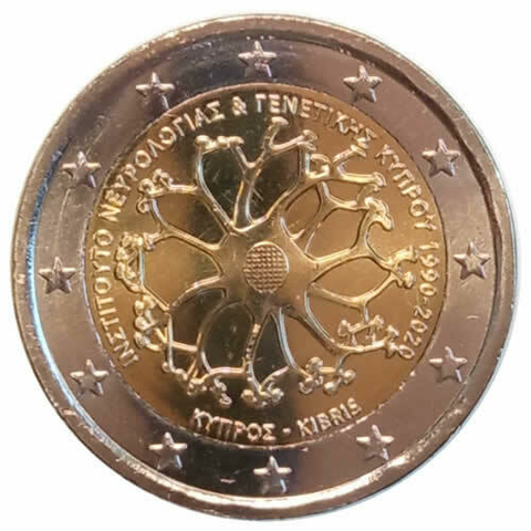 2 euros - chipre - 2020 - fc - Comemorativa