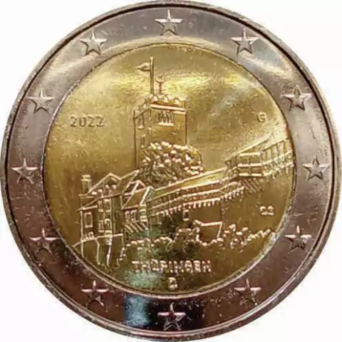 2 euros - Alemanha - 2022 FC - Comemorativa