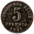 5 pfennig - Alemanha - 1920 A
