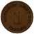 1 pfennig - Alemanha - 1900 D