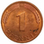 1 pfennig - Alemanha - 1987 G