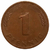 1 pfennig - Alemanha - 1983 D