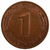 1 pfennig - Alemanha - 1978 J