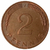2 pfennig - Alemanha - 1981 J