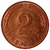 2 pfennig - Alemanha - 1984 D