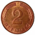2 pfennig - Alemanha - 1990 F