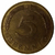 5 pfennig - Alemanha - 1983 G