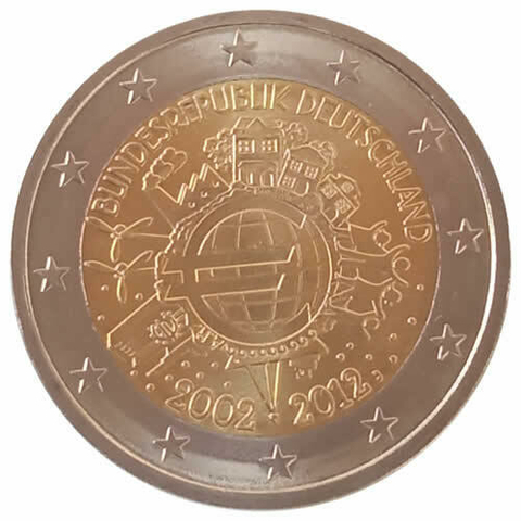 2 euros - Alemanha - 2012 FC - Comemorativa