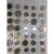 63 Moedas Estrangeiras Sortidas em Folha - Delia Moedas