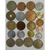 Conjunto com 21 moedas sortidas diversas nacionalidades - comprar online