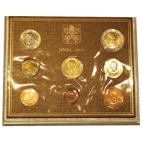 SET com 8 moedas de Euro Vaticano - FC - comprar online