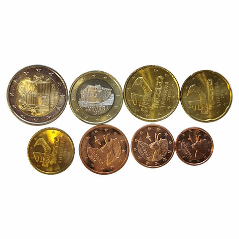 Set Euro Completo - Andorra - comprar online