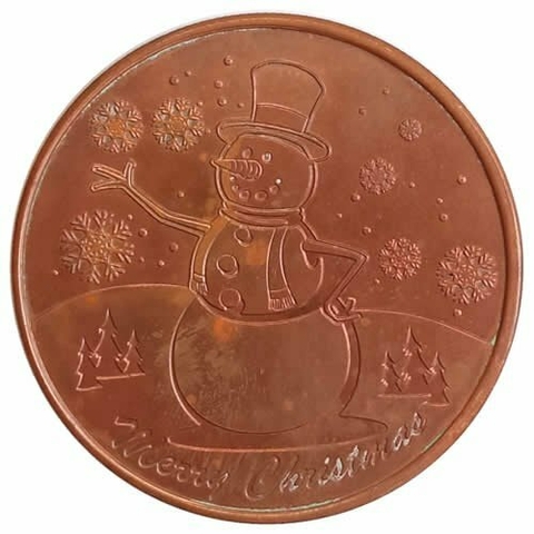 Medalha Onça com Tema de Natal - comprar online