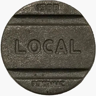 Ficha LOCAL - Brasil - 1988 - Ref 499 - comprar online