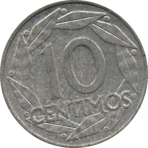 10 centimos - Espanha - 1959