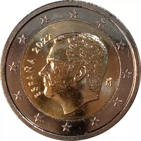 2 euros - Espanha - 2022 FC