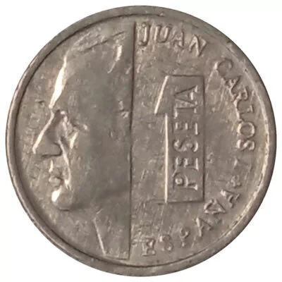1 peseta - Espanha - 1997