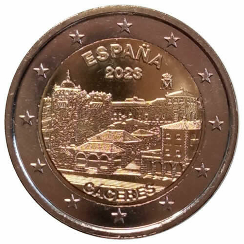 2 euros - espanha - 2023 - fc - Comemorativa