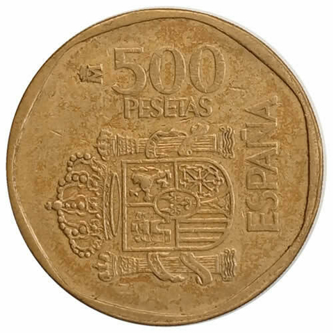 500 Pesetas - Espanha - 1989