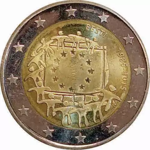 2 euros - Estonia - 2015 FC - Comemorativa