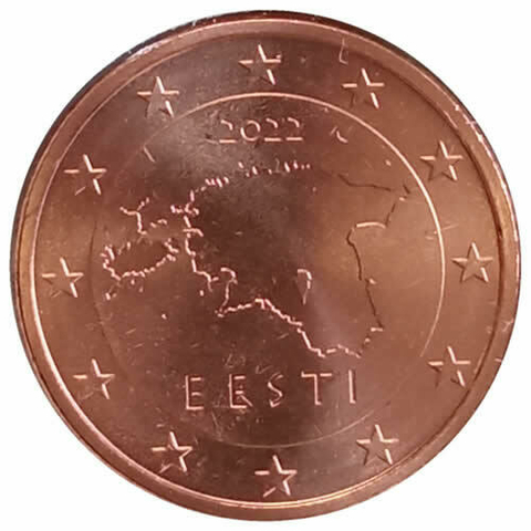 5 centimos de euro - Estonia - 2022
