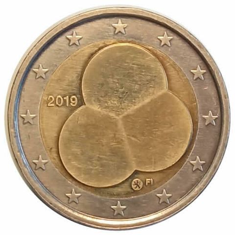 2 euros - finlandia - 2019 - fc - Comemorativa - comprar online