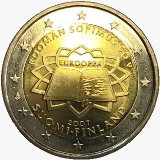 2 Euros FC - Finlândia - 2007 - Comemorativa - comprar online