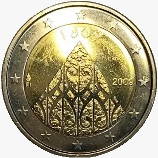 2 Euros FC - Finlândia - 2009 - Comemorativa