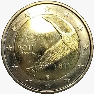 2 Euros FC - Finlândia - 2011 - Comemorativa - comprar online