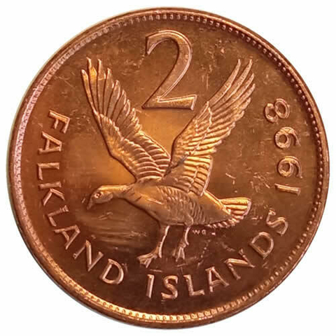 2 pence - ilhas falkland - 1998-FC - comprar online