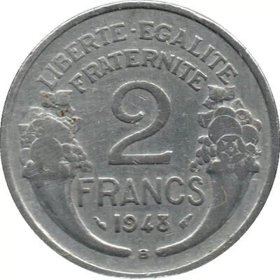 2 francos - França - 1948 B - comprar online