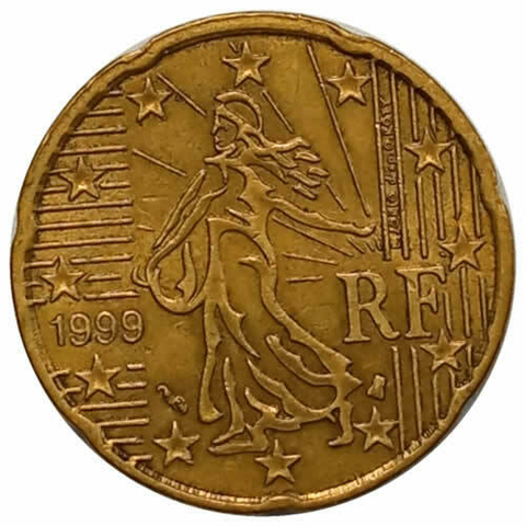 20 centimos de euro - França - 1999 - comprar online