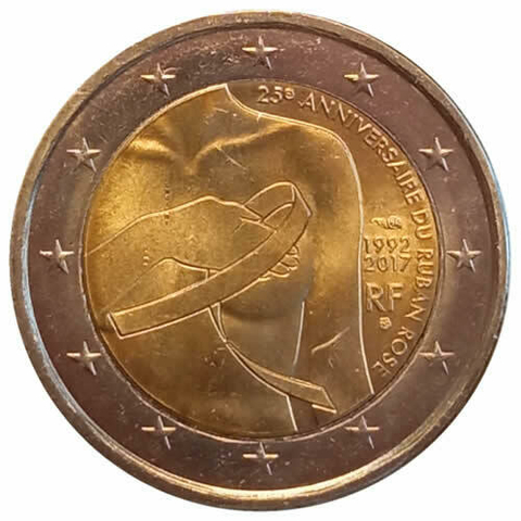 2 euros - frança - 2017 - Comemorativa - comprar online