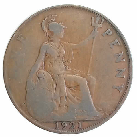 1 penny - reino unido - 1921 - comprar online