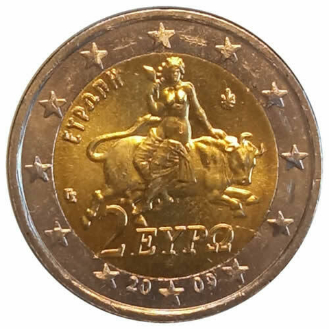 2 euros - Grecia - 2009 - comprar online