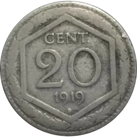 Italia - 20 centavos - 1919 - comprar online