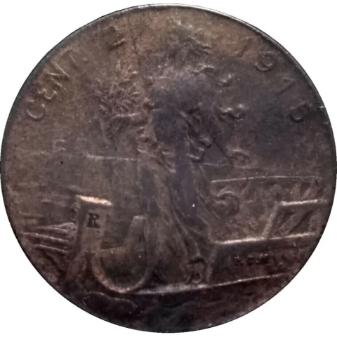 Italia - 2 centavos - 1915 - comprar online