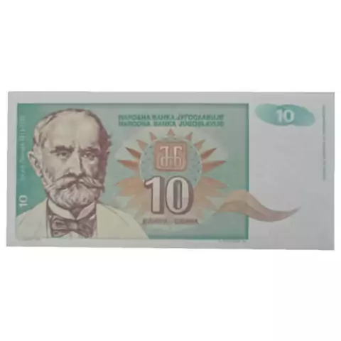 10 dinara - Iugoslavia - 1994 - comprar online