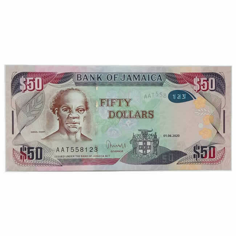 50 Dollars - Jamaica - 2020 - comprar online