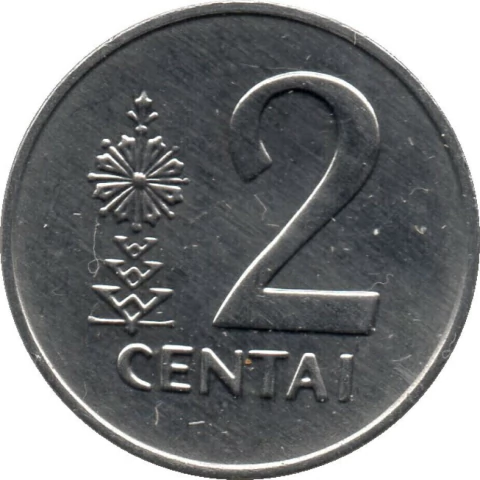 2 centai - Lituânia - 1991 - comprar online