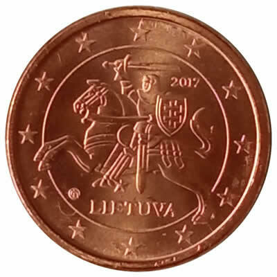 1 centimo de euro - Lituania - 2017 - comprar online