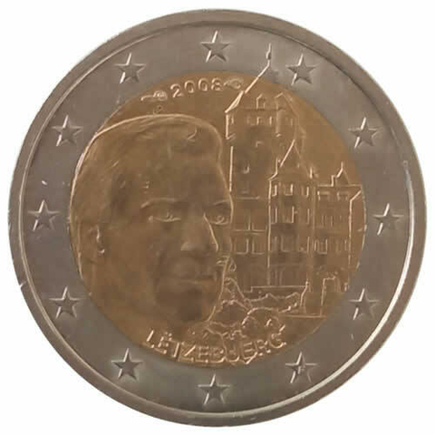 2 euros - Luxemburgo - 2008 FC - Comemorativa - comprar online