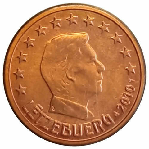 1 centimo de euro - luxemburgo - 2010 - comprar online