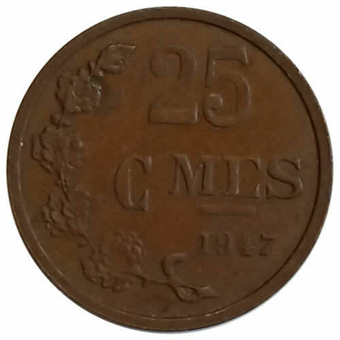 25 cêntimos - luxemburgo - 1947 - comprar online