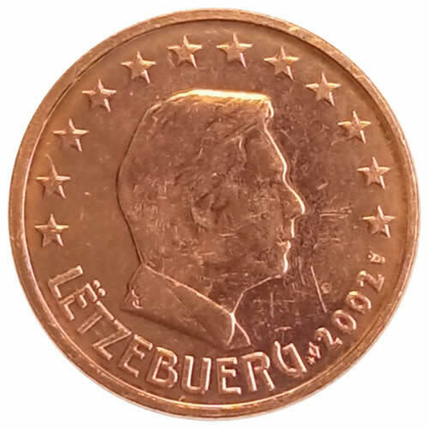 5 cêntimos de euro - luxemburgo - 2002 fc - comprar online