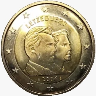 2 Euros FC - Luxemburgo - 2006 - Comemorativa