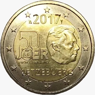 2 Euros FC - Luxemburgo - 2017 - Comemorativa