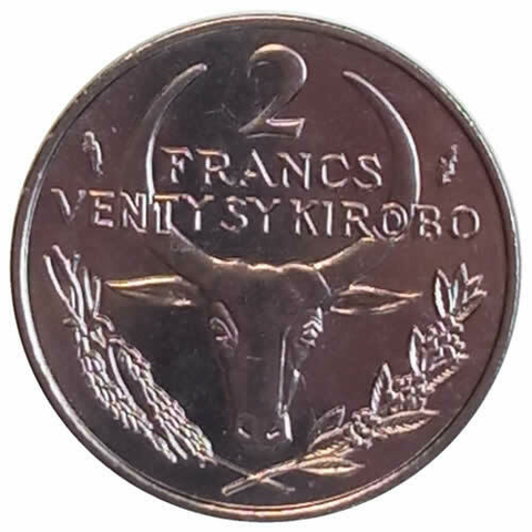 2 francos - Madagascar - 1982 - comprar online