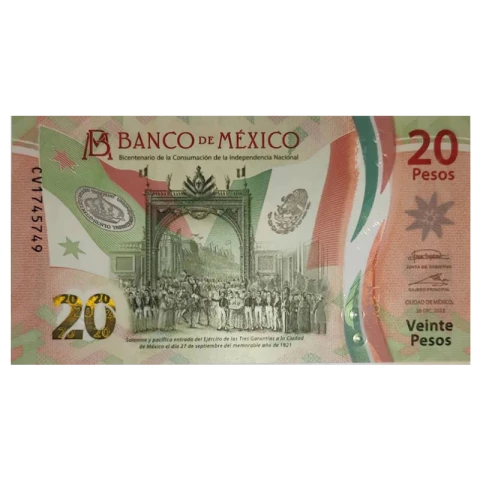 20 Pesos FE - México - 2022 - Comemorativa