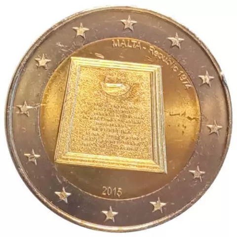 2 euro - Malta - 2015 FC - Comemorativa - comprar online